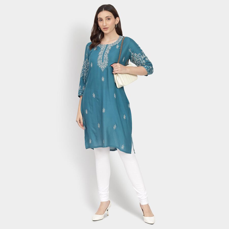Ladies' Churidar, सफ़ेद, large image number null