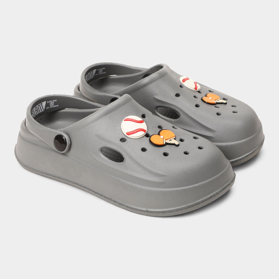Boys' Sandal, Grey, large