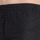 Printed Cotton Boxers, Black, small image number null