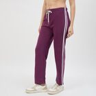 Women's Wine Regular Fit Track Pants, Wine, small