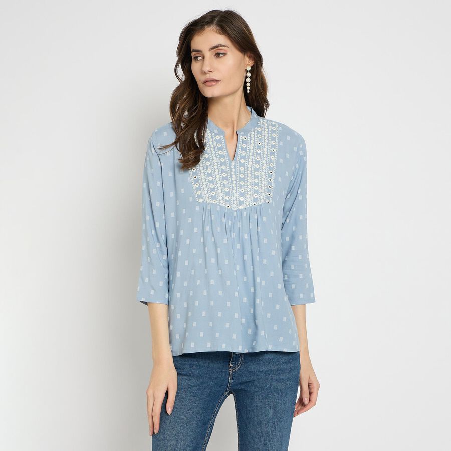 Ladies' Kurta , Light Blue, large image number null