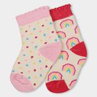 Infants' Socks (Pack of 2), Pink, small image number null
