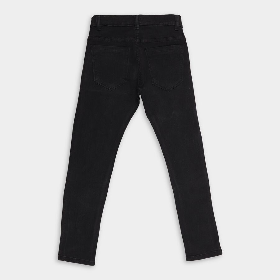 Boys' Jeans, काला, large image number null