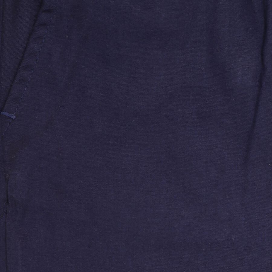 Boy's Cotton Trousers, Navy Blue, large image number null
