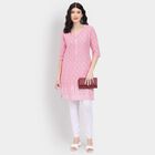 Ladies' Kurta , गुलाबी, small image number null