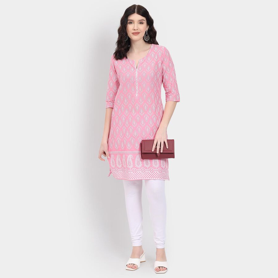Ladies' Kurta , गुलाबी, large image number null
