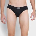 Men's 100% Cotton Briefs , काला, small