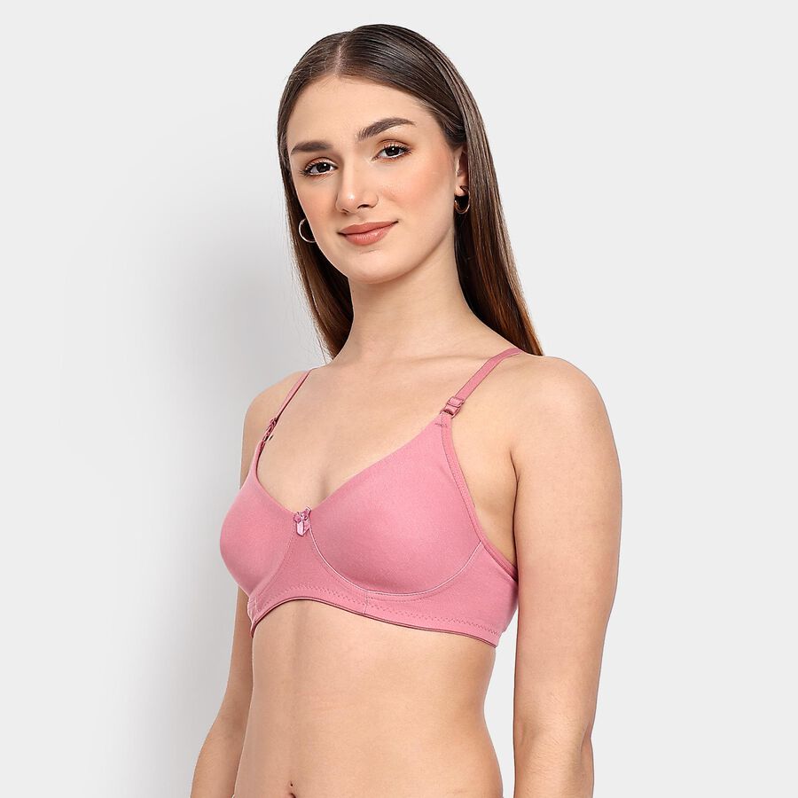 Ladies' Bra , Light Pink, large image number null
