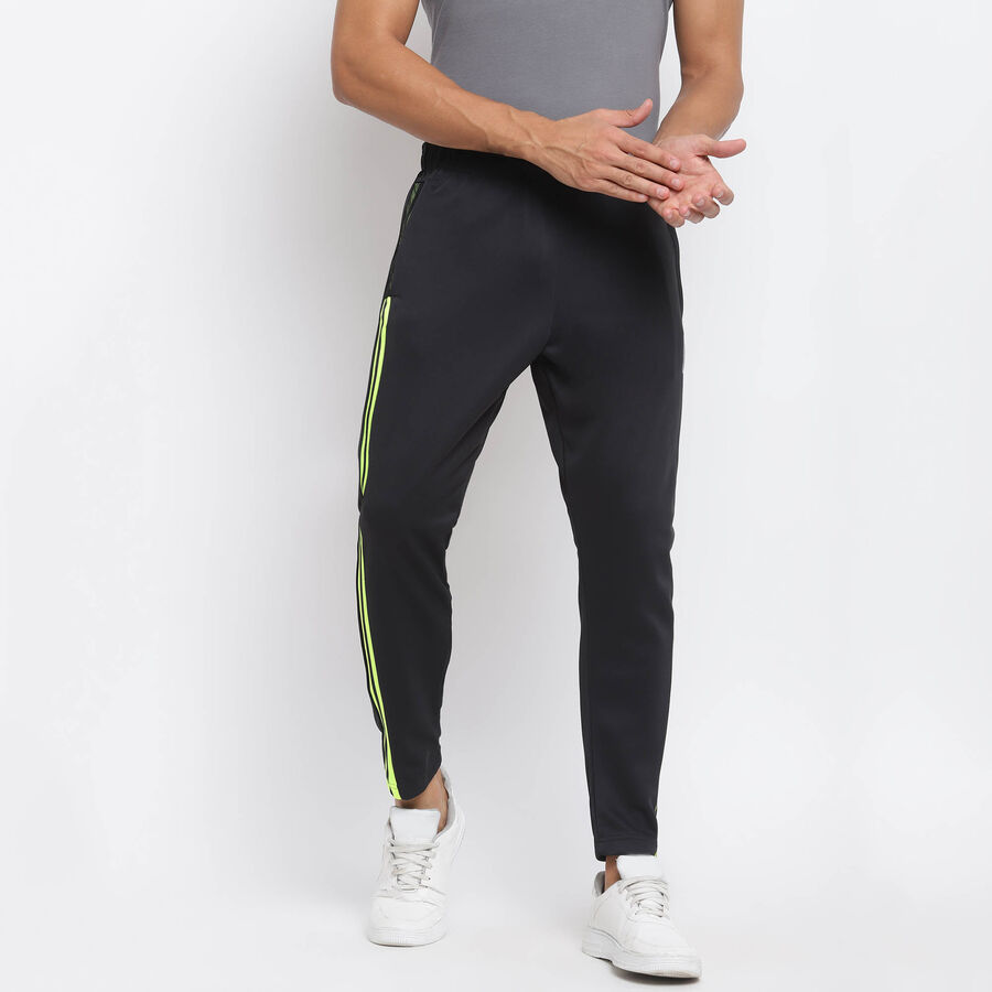 Cross Pocket Track Pants, Black, large image number null
