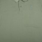 Boys' Sage Green Polo Neck Polo T-Shirt, हल्का हरा, small