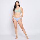 Ladies'100% Cotton Bra, Light Green, small image number null
