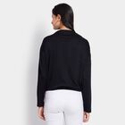 Ladies'  Crop  Top, Black, small image number null