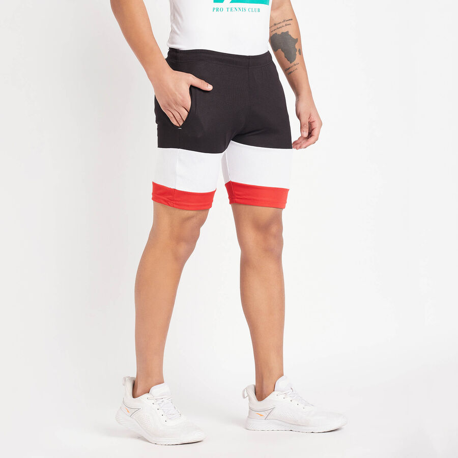Cut & Sew Bermuda, Black, large image number null