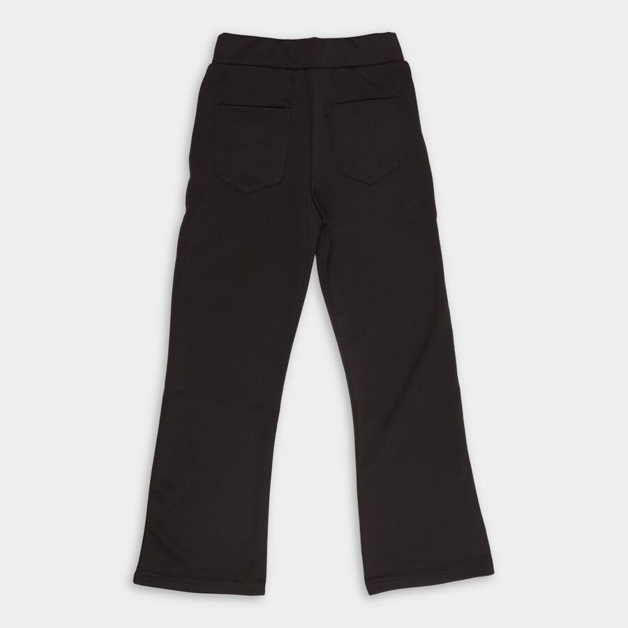 Girls' Trousers, Black, large image number null