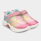 Girls Pink Velcro Casual Shoes, Pink, small image number null