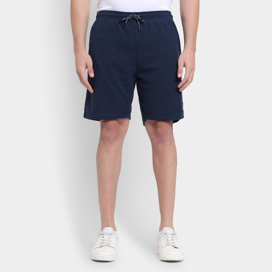 Men's Bermudas, Navy Blue, large