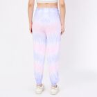 Women's Lilac Regular Fit Side-Striped Track Pants, Lilac, small