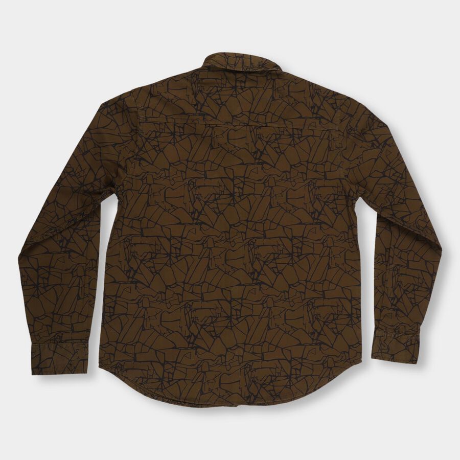 Boys'Casual Shirt, Olive, large image number null