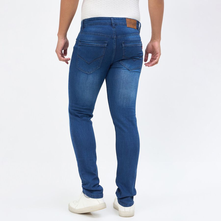 Men's Slim Fit Jeans, Dark Blue, large