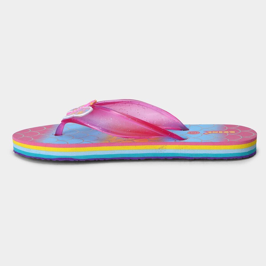 Girls' Slipper, Pink, large