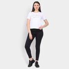 Ladies' Round Neck T-Shirt, White, small image number null