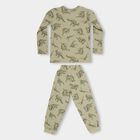 Boys' 100% Cotton Baba Suit, ओलिव, small image number null