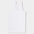 Boys' 100% Cotton Basic Vest , Light Blue, small image number null