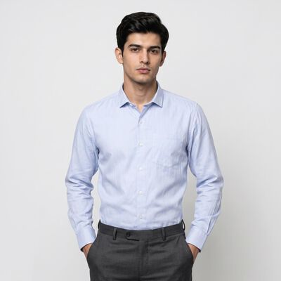 Men's Light Blue Formal Shirt