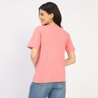 Ladies' Round Neck T-Shirt , Pink, small image number null