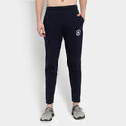 Solid Track Pants, Navy Blue, small image number null