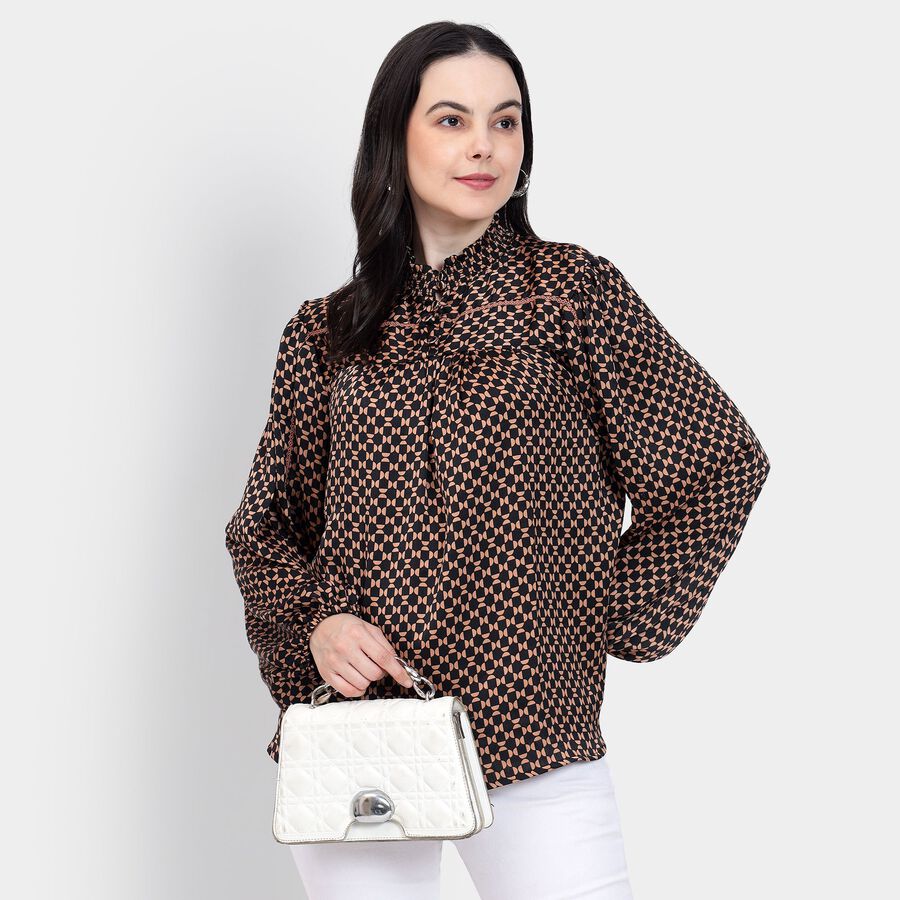 Ladies' Top, काला, large image number null