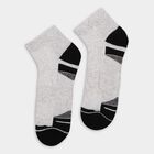 Men's Socks (Pack of 3), मिश्रित हल्का ग्रे, small