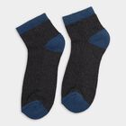 Men's Socks (Pack of 3), Black, small