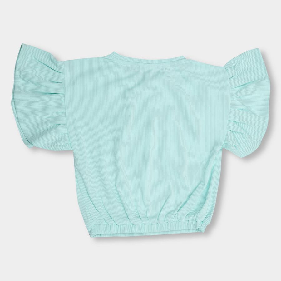 Girls' T-Shirt , Light Green, large image number null