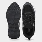 Men's Black Lace-Up Sneakers, Black, small