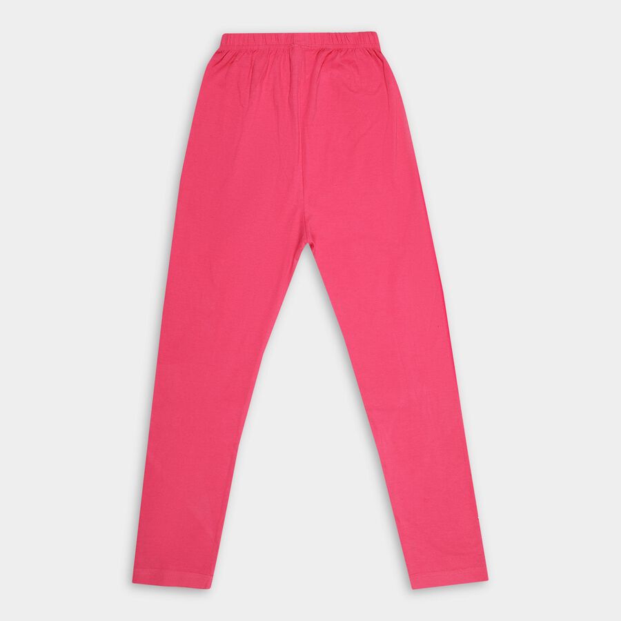 Girls' Legging, रानी (फ्यूशिया), large