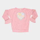 Girls Solid Top, Pink, small image number null