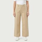 Women's Off White Wide Leg Seam Detail Jeans, Off White, small