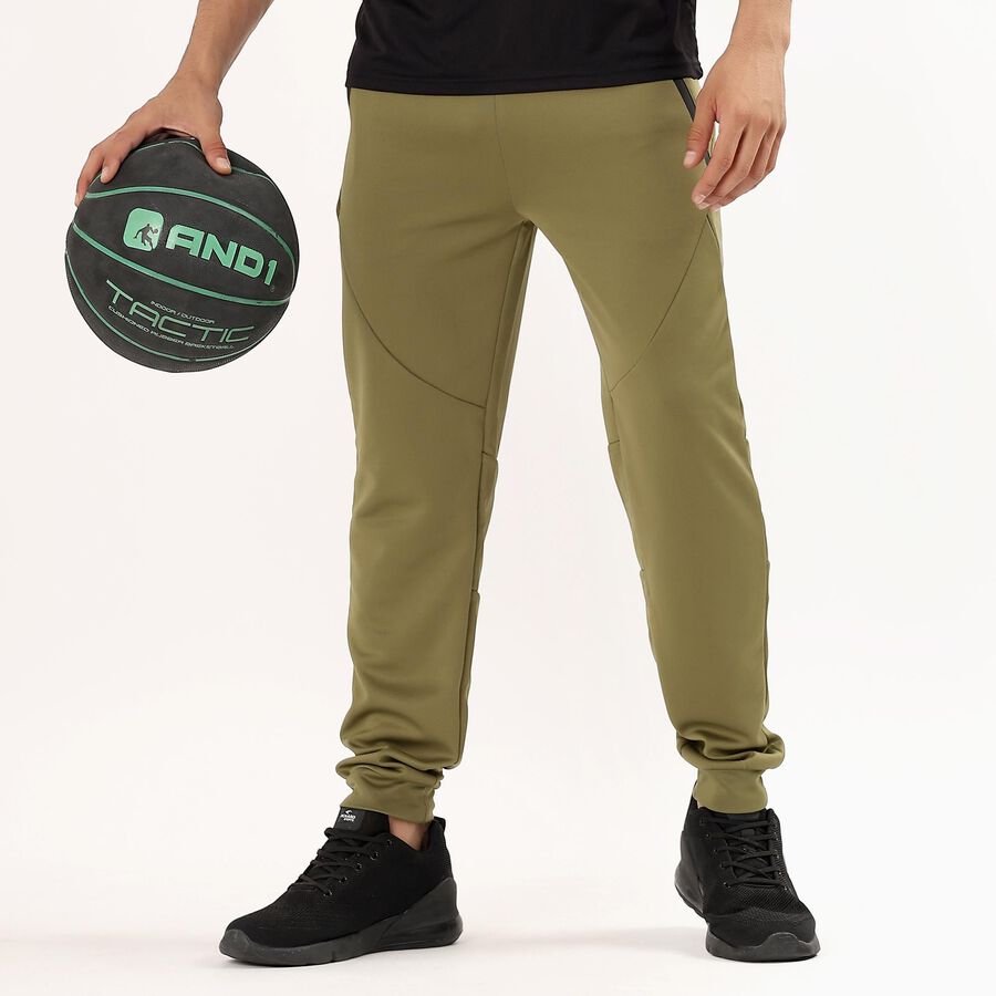 Men's Track Pants, Olive, large image number null