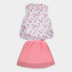 Girls' Top Skirt , गुलाबी, small image number null