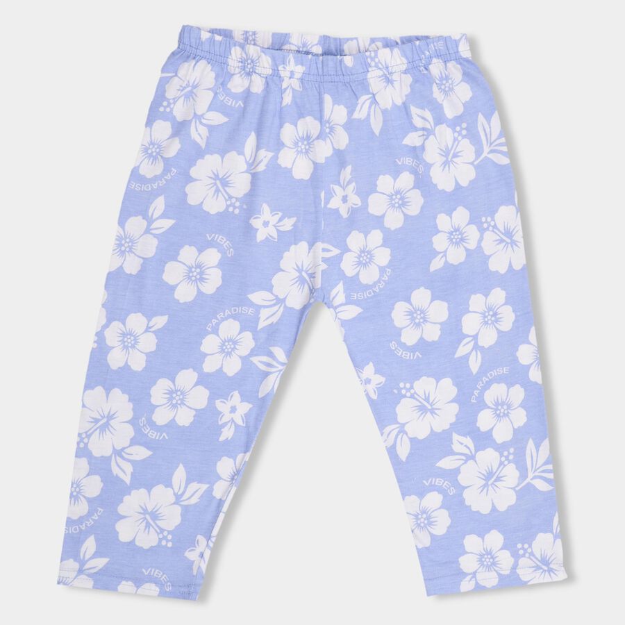 Girls' Capris , Light Blue, large image number null