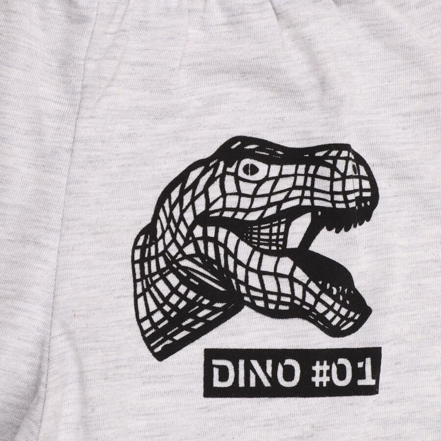 Boy's Pyjamas, Ecru Melange, large image number null