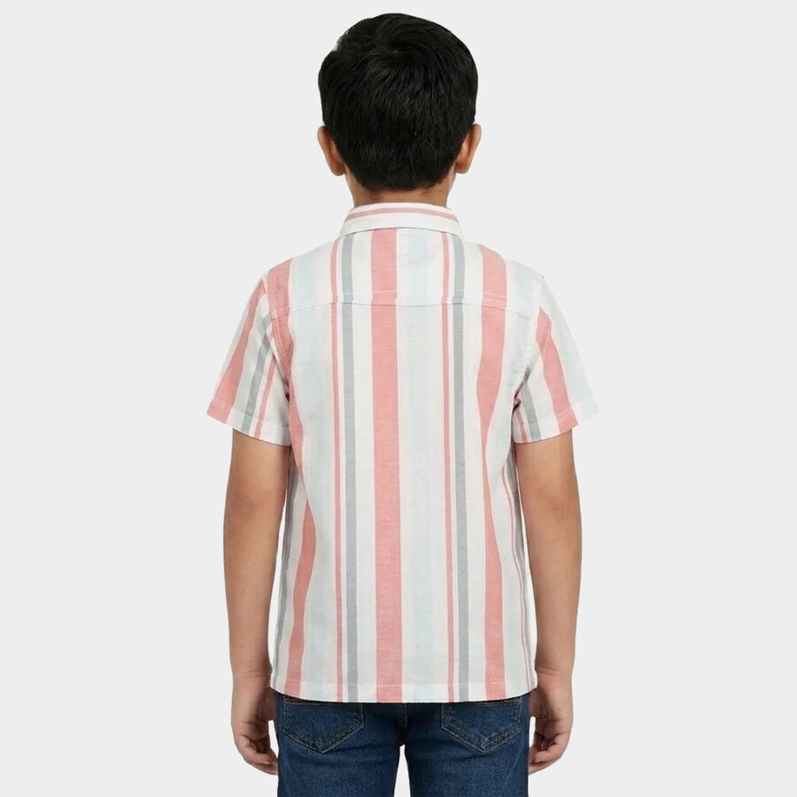 Boys' Casual Shirt, सफ़ेद, large