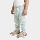 Infants' Mint Green Jogger Bunny Printed Pyjama, हल्का हरा, small