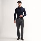 Men's Formal Shirt, Navy Blue, small image number null