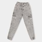 Boys' Jeans , हल्का ग्रे, small image number null