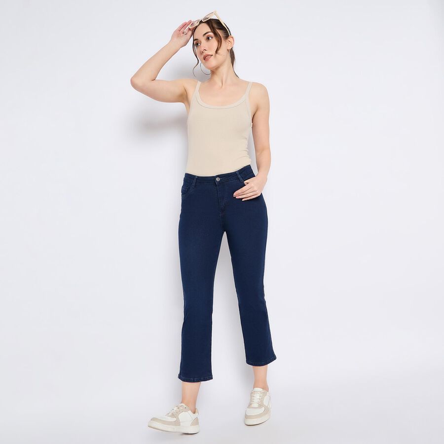 Ladies' Jeans , Dark Blue, large image number null