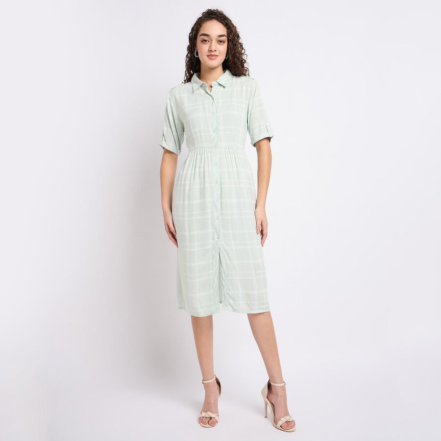 Ladies' Dress, Light Green, large image number null
