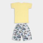 Boys' 100% Cotton Woven Baba Suit, पीला, small image number null