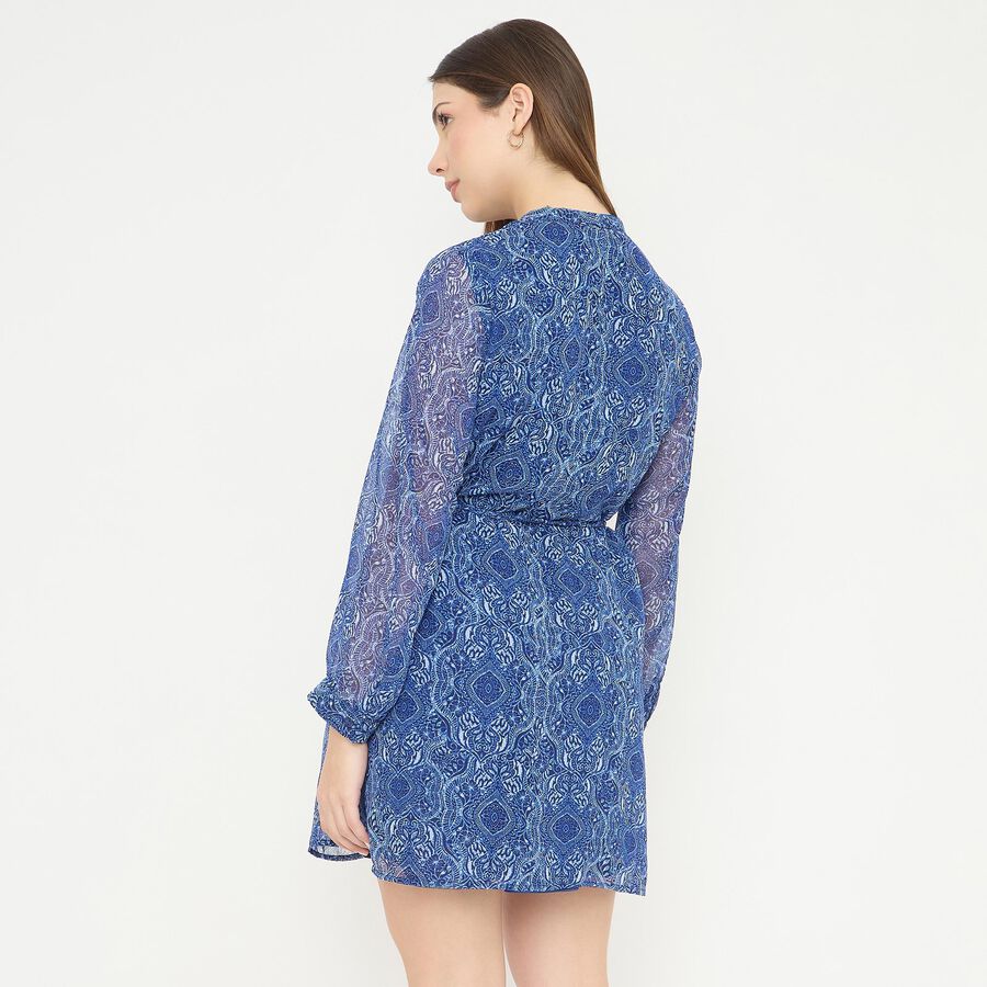 Ladies' Dress, Navy Blue, large